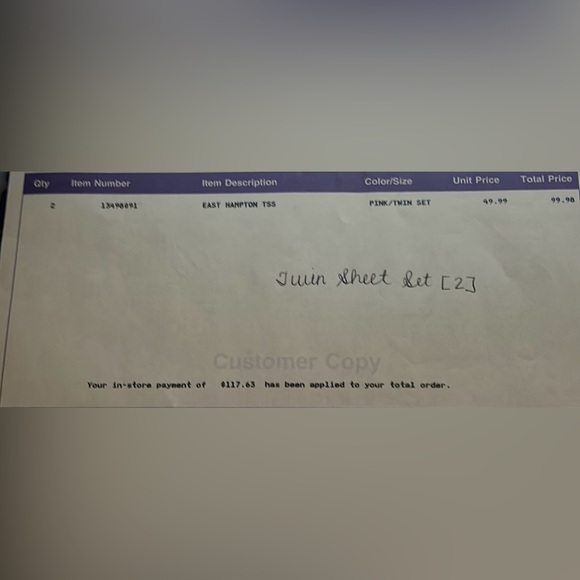 Nautica East Hampton Twin Sheet Set - Picture 2 of 2